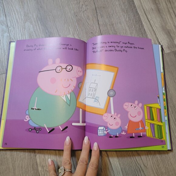 Five-Minute Peppa Stories Peppa Pig Hardcover SCHOLASTIC ISBN: 9781338058048 - Picture 2 of 4
